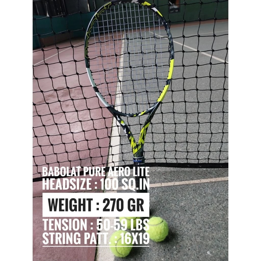 Raket Tenis Second Babolat Pure Aero Lite 100/270 Mulus