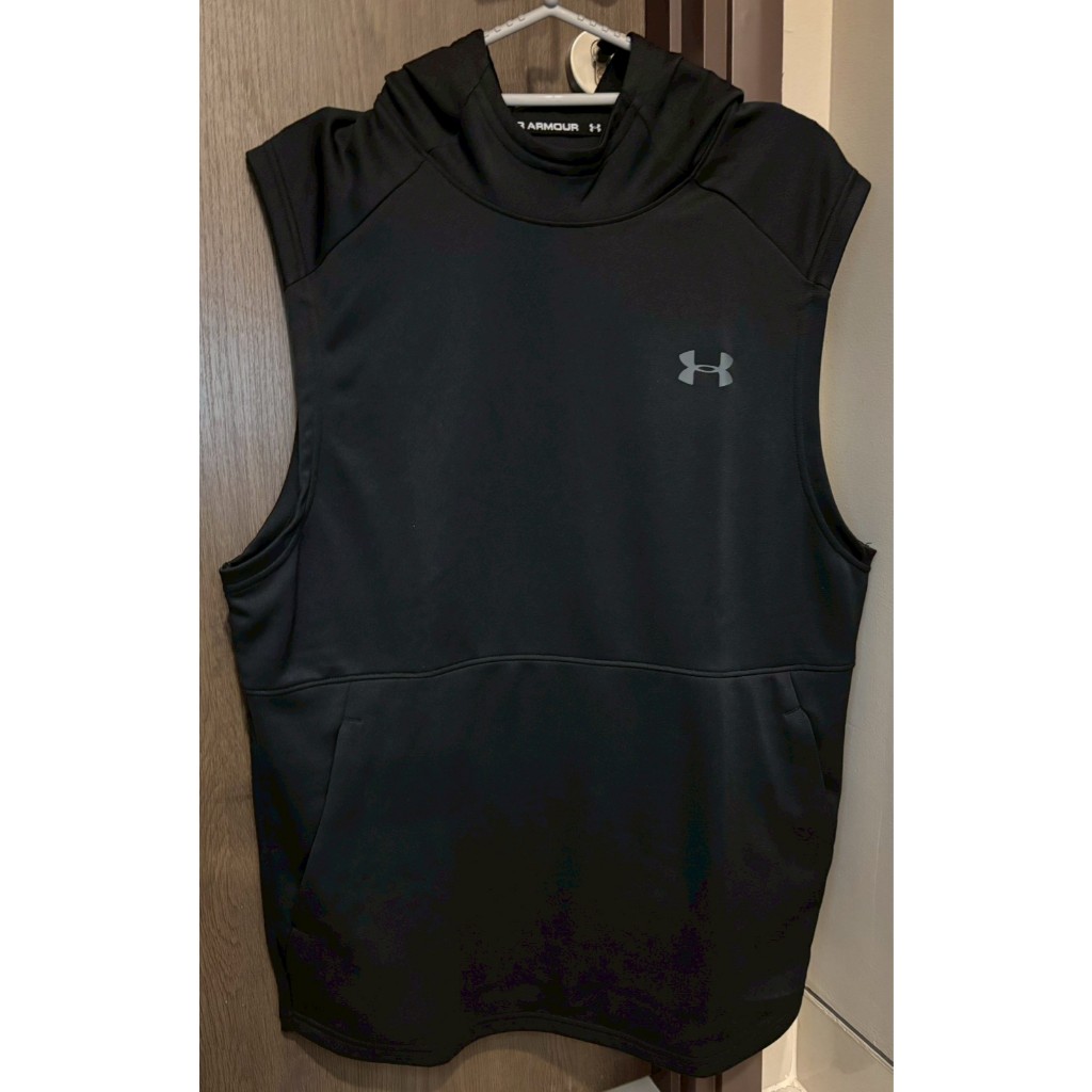 Under Armour hoodie black/hoodie/jaket pria