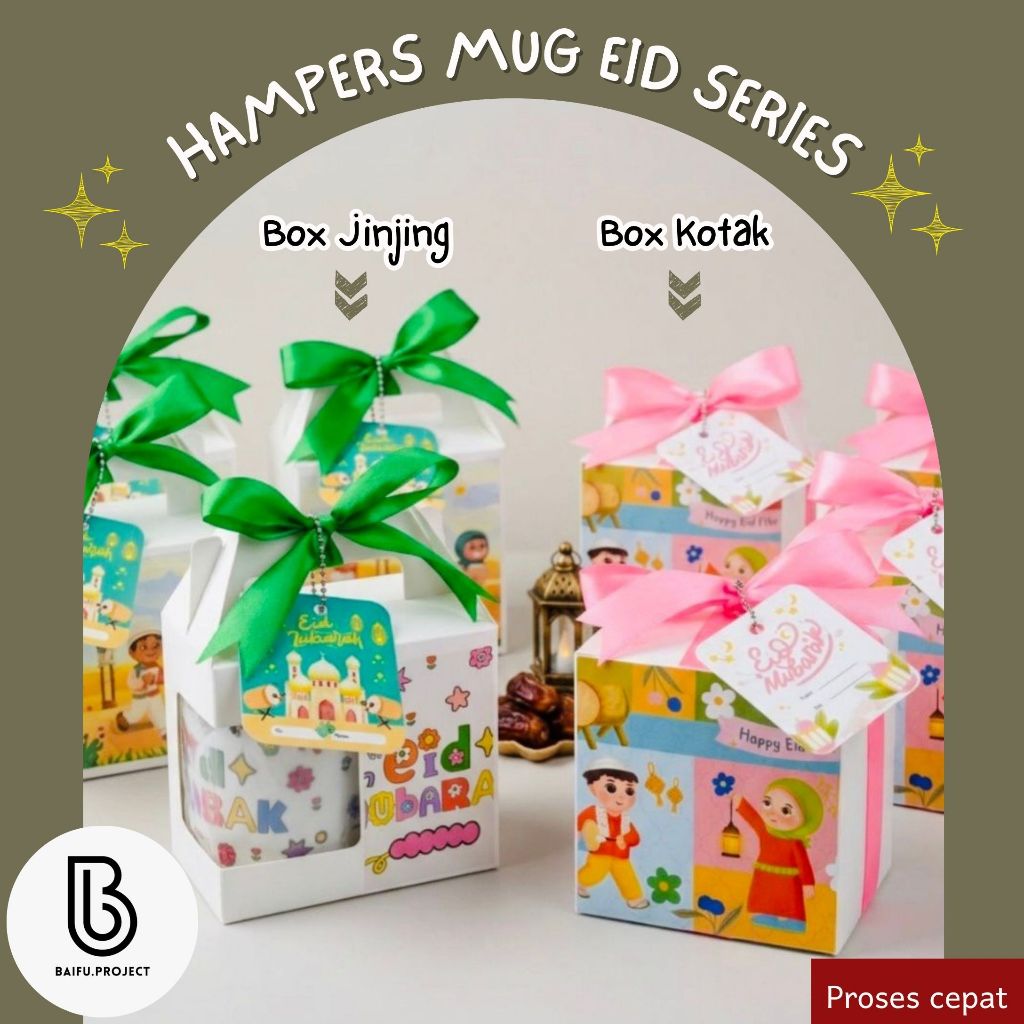 HAMPERS LEBARAN | MUG IDUL FITRI | CUSTOM MUG | HAMPERS CUSTOM