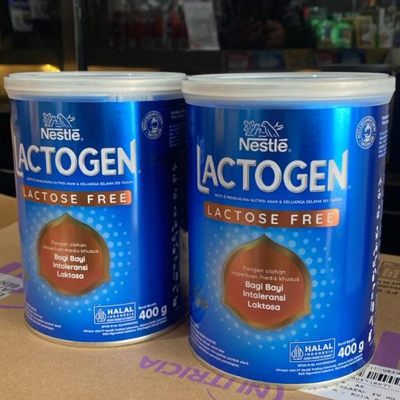 Susu LACTOGEN Lactose Free 0-12 Bulan 400gr Susu Bebas Laktosa