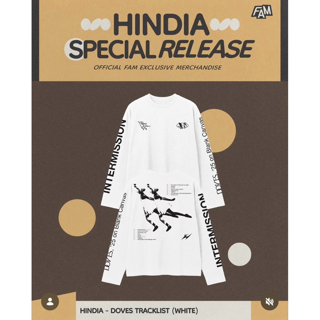MERCH HINDIA SPECIAL RELEASE AT FAM 2026