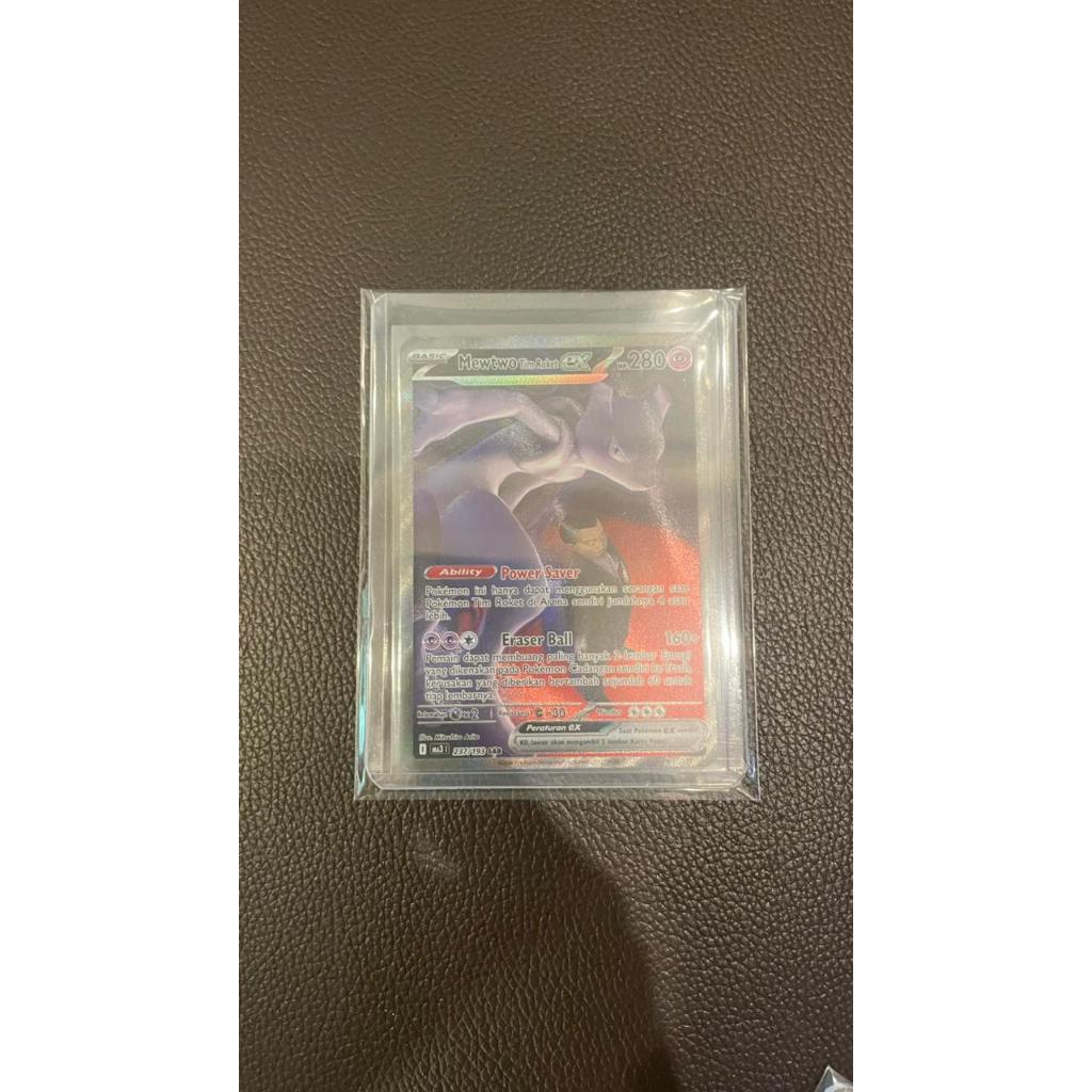 Mewtwo Ex Tim Rocket SAR - 237/193 - Pokemon TCG - Mega Impian MA3