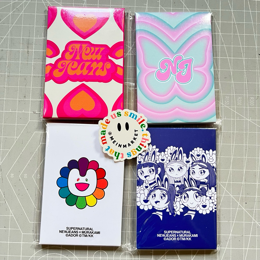 SEALED Photocard Set NewJeans x Line Friends HowSweet SET Supernatural GetUp Get up Hangout Hang out