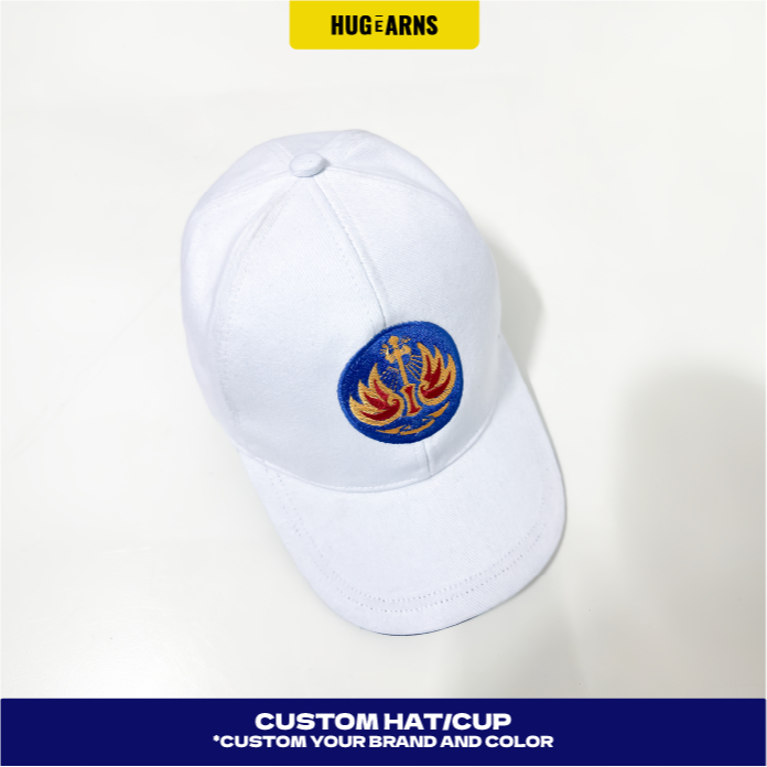 HUGeARNS - Topi Baseball Custom Premium Logo / Topi Custom Corporate Merchandise Topi Custom Bordir 