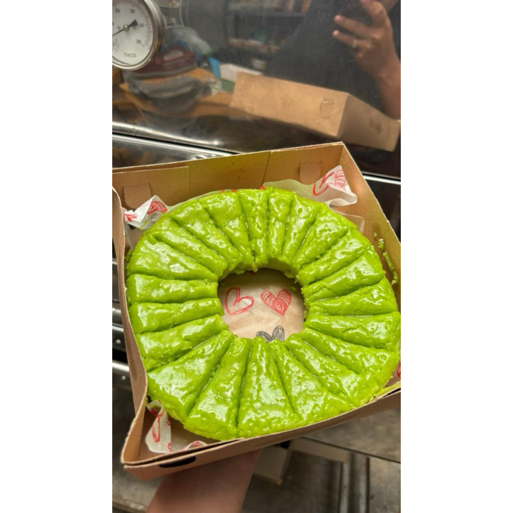 Bolu Pandan Basah