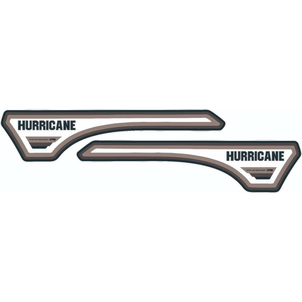 sticker striping rep utah huricane for vespa px series