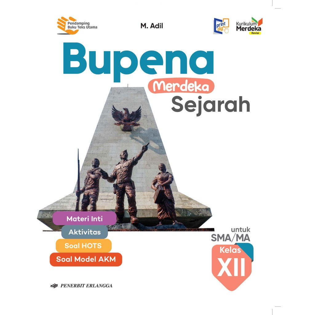 BUPENA SEJARAH KELAS 12 KURIKULUM MERDEKA ERLANGGA // BUPENA SEJARAH ERLANGGA