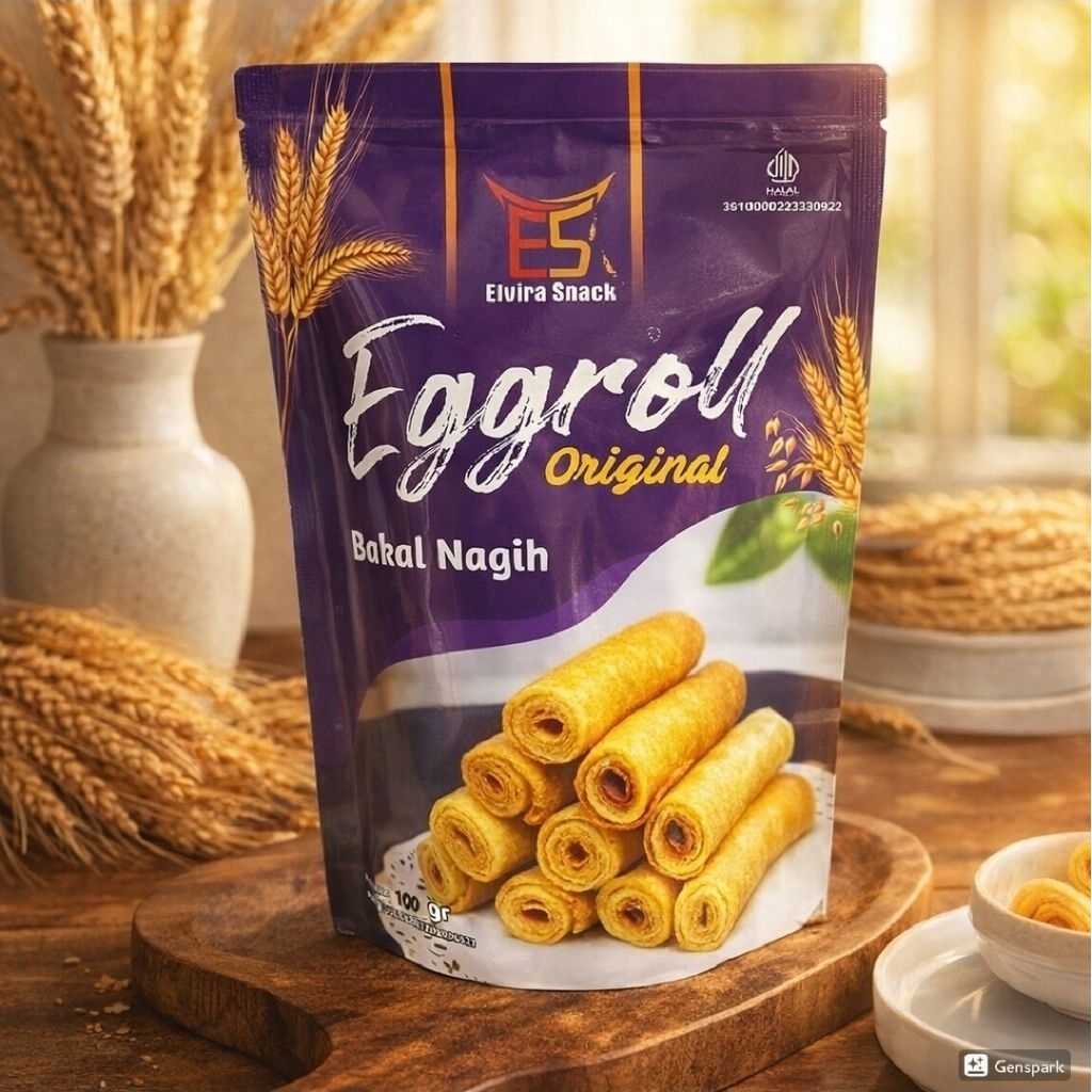 EGGROLL ELVIRA SNACK KHAS KOTA CILEGON BANTEN