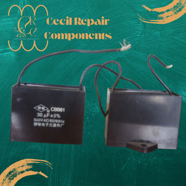 KAPASITOR KIPAS ANGIN CBB61 30UF 500V.AC