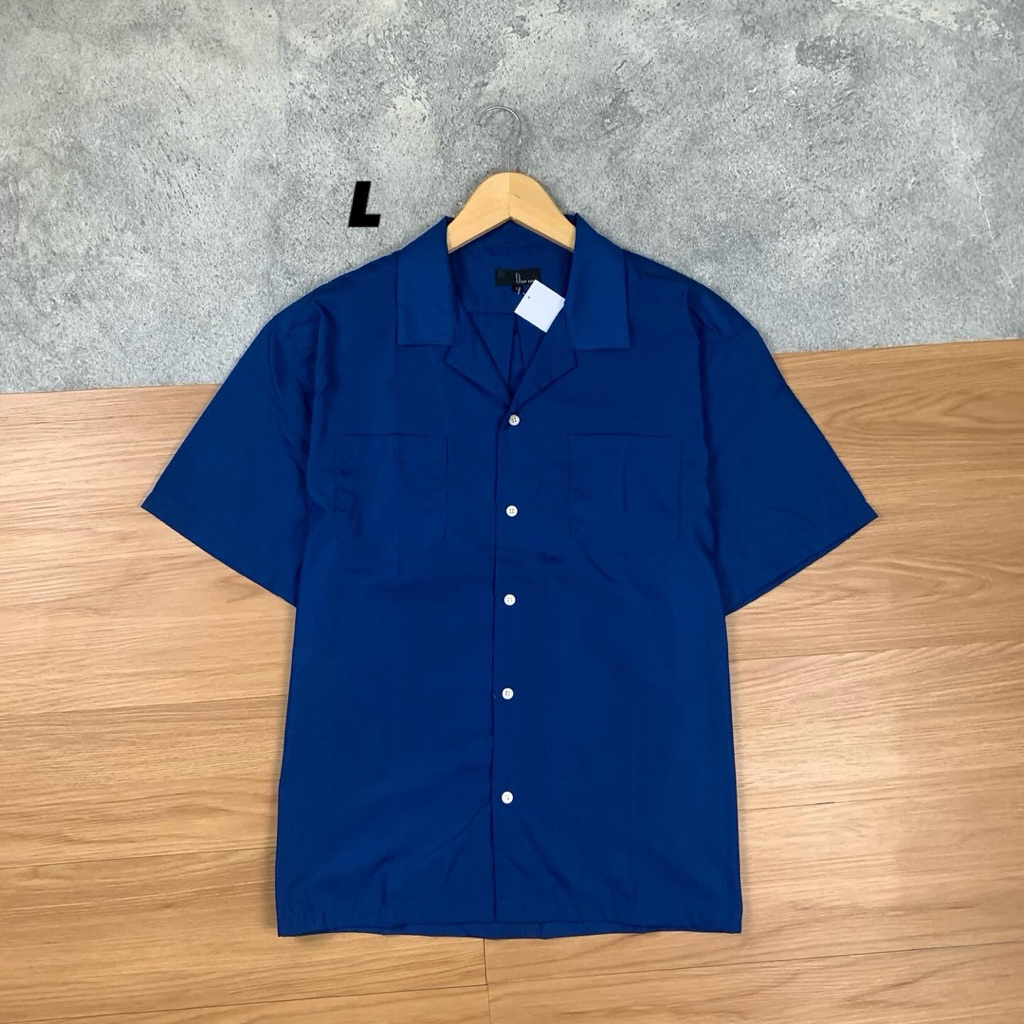 Zip Five Basic Open Collar Shirt MR 03