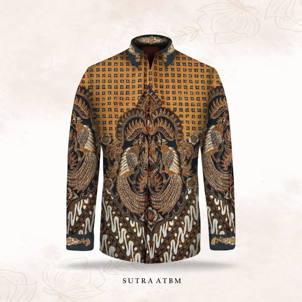 Kain Batik Tulis Sutra Polos ATBM Baron Premium Tanmalaka124