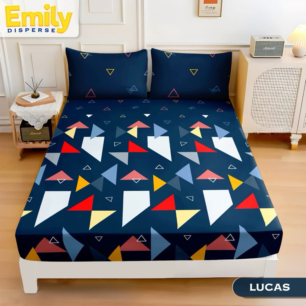 BISA COD SPREI LUKAS MINIMALIS ESTEK UKURAN LENGKAP MURAH 200X200 SEPREI 160X200 SPRAI SINGLE BED 12