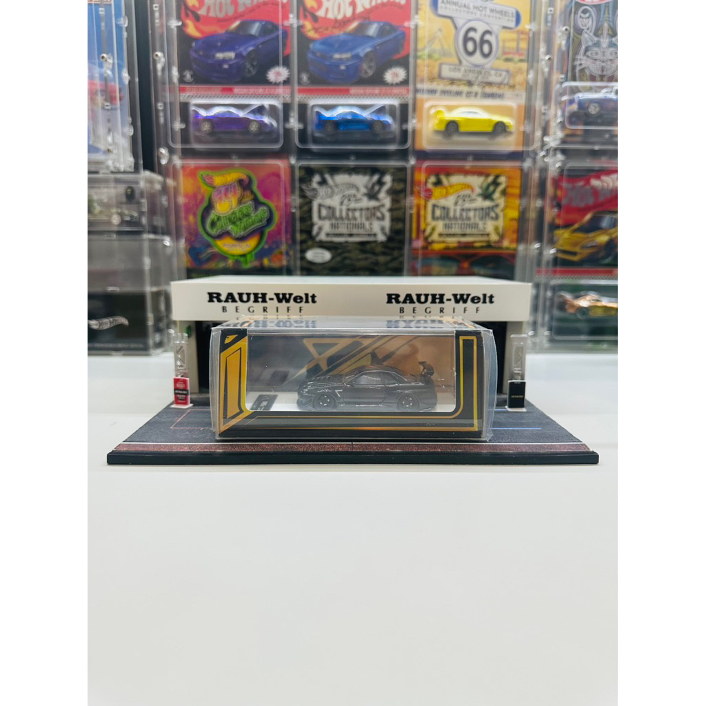 Error404 Resin 1:64 Nissan Skyline R34 Ryohe’s Gifted Modified Black Full Carbon