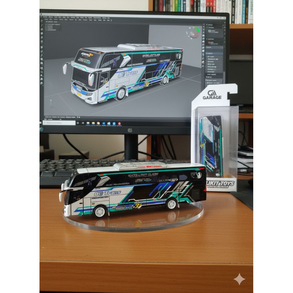 Miniatur bus Winspector QQ Trans
