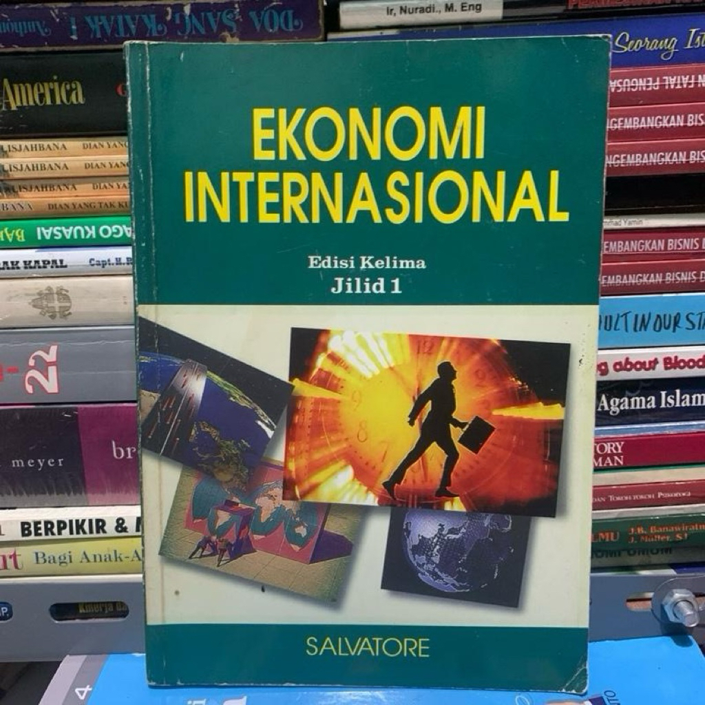 Ekonomi internasional edisi kelima jilid 1 by Salvatore ORIGINAL
