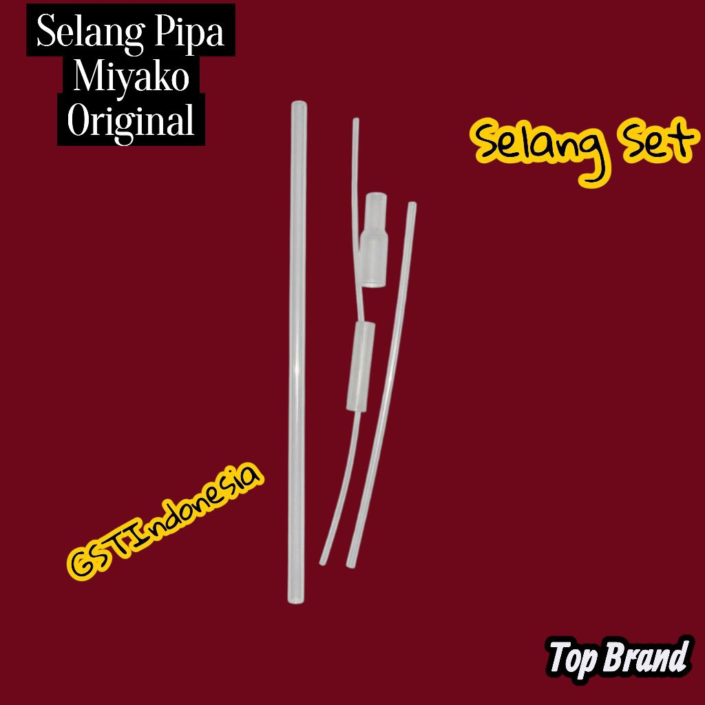 ​"Selang Pipa Miyako Original - Sparepart Selang Set Dispenser Miyako Asli"
