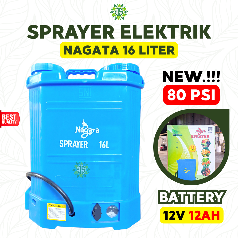 Sprayer NAGATA Elektrik 16 Liter | Tangki Semprot Gendong