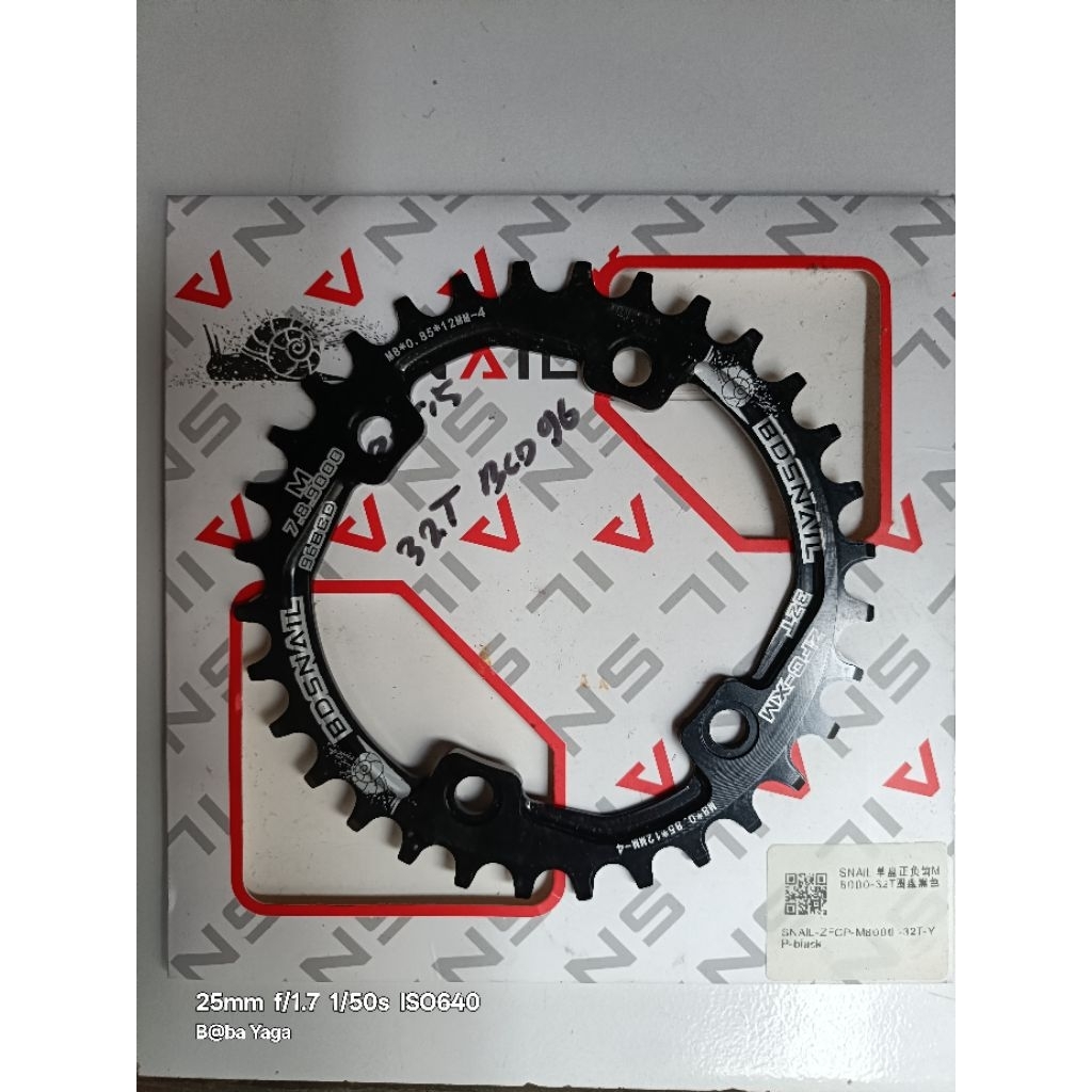 CHAINRING SNAIL ASYMETRIS 32t Bcd96
