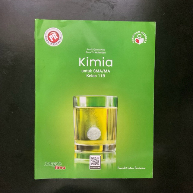 Preloved LKS/PR KIMIA Intan Pariwara SMA/SMK Kelas 11 Kurikulum Merdeka