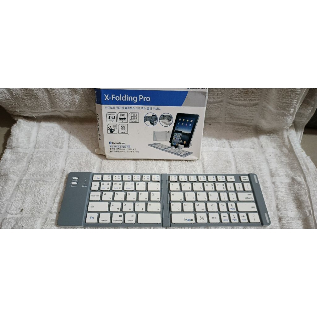 inote bluetooth keybord x - foding pro