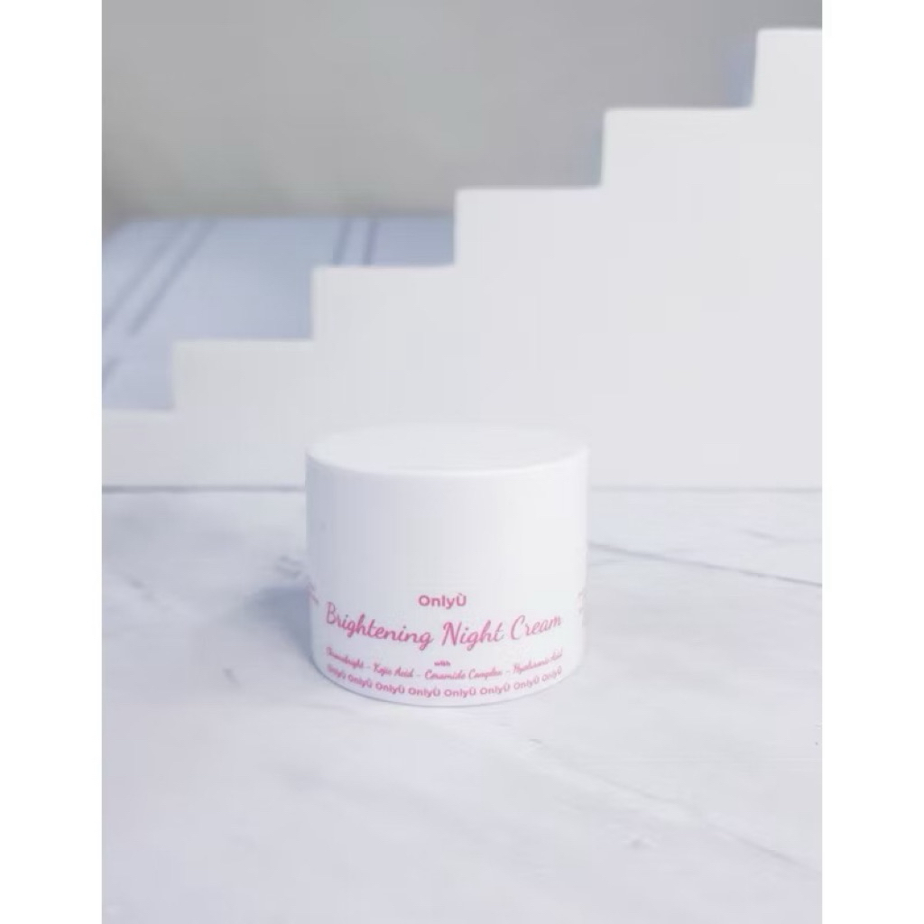 OnlyU Skincare Ecer Night Cream Krim Malam |  Aura Day Cream Krim Siang Only U