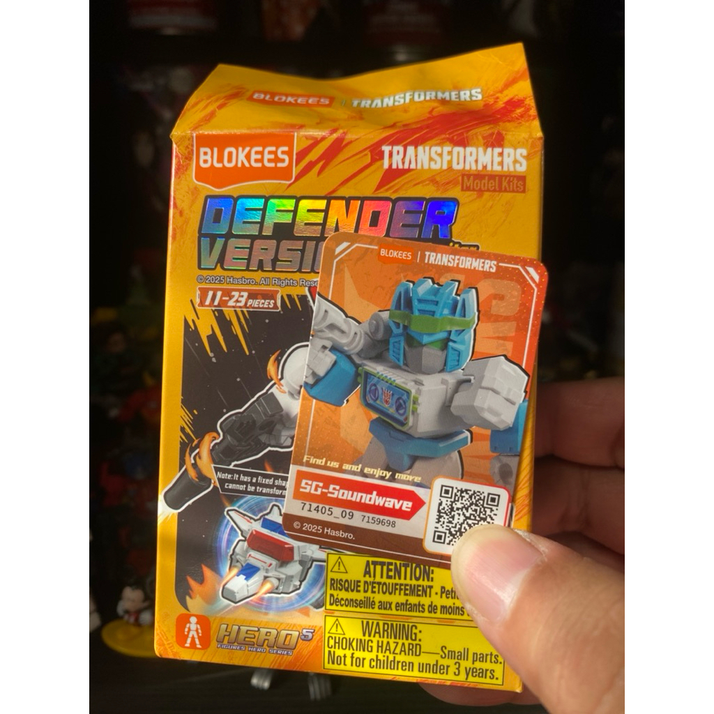 BLOKEES TRANSFORMERS SG SOUNDWAVE