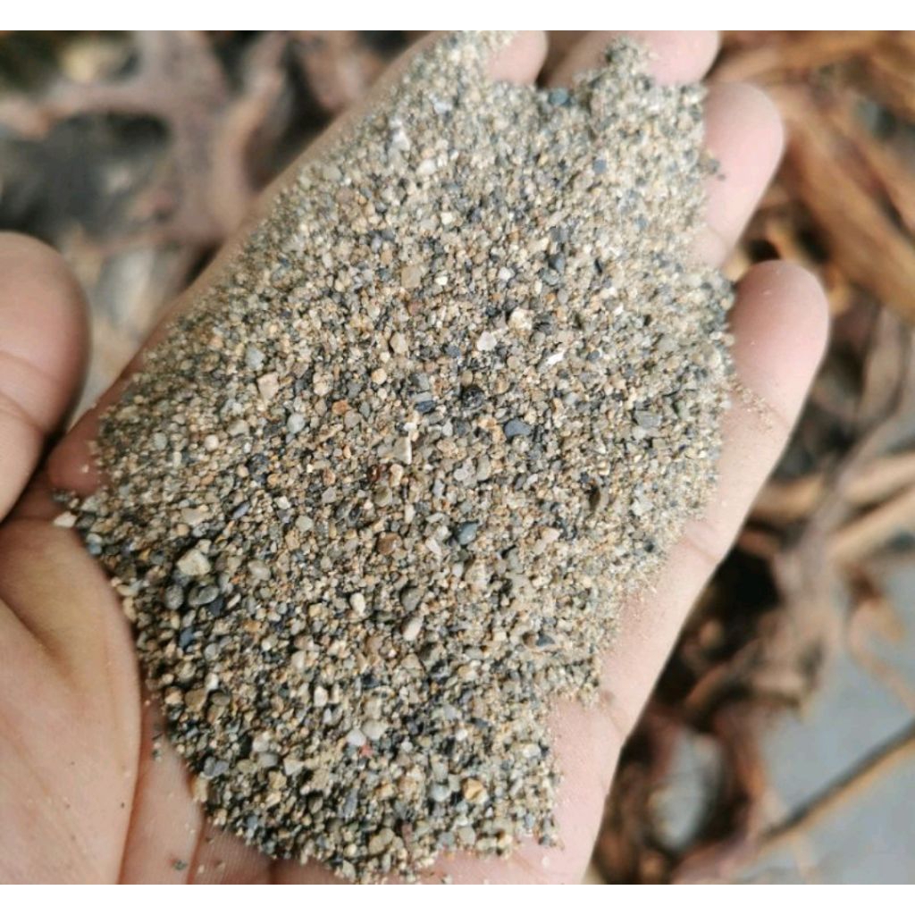 (1 mm) Tia Sand Halus 10 kg untuk Aquarium, Aquascape, Vivarium