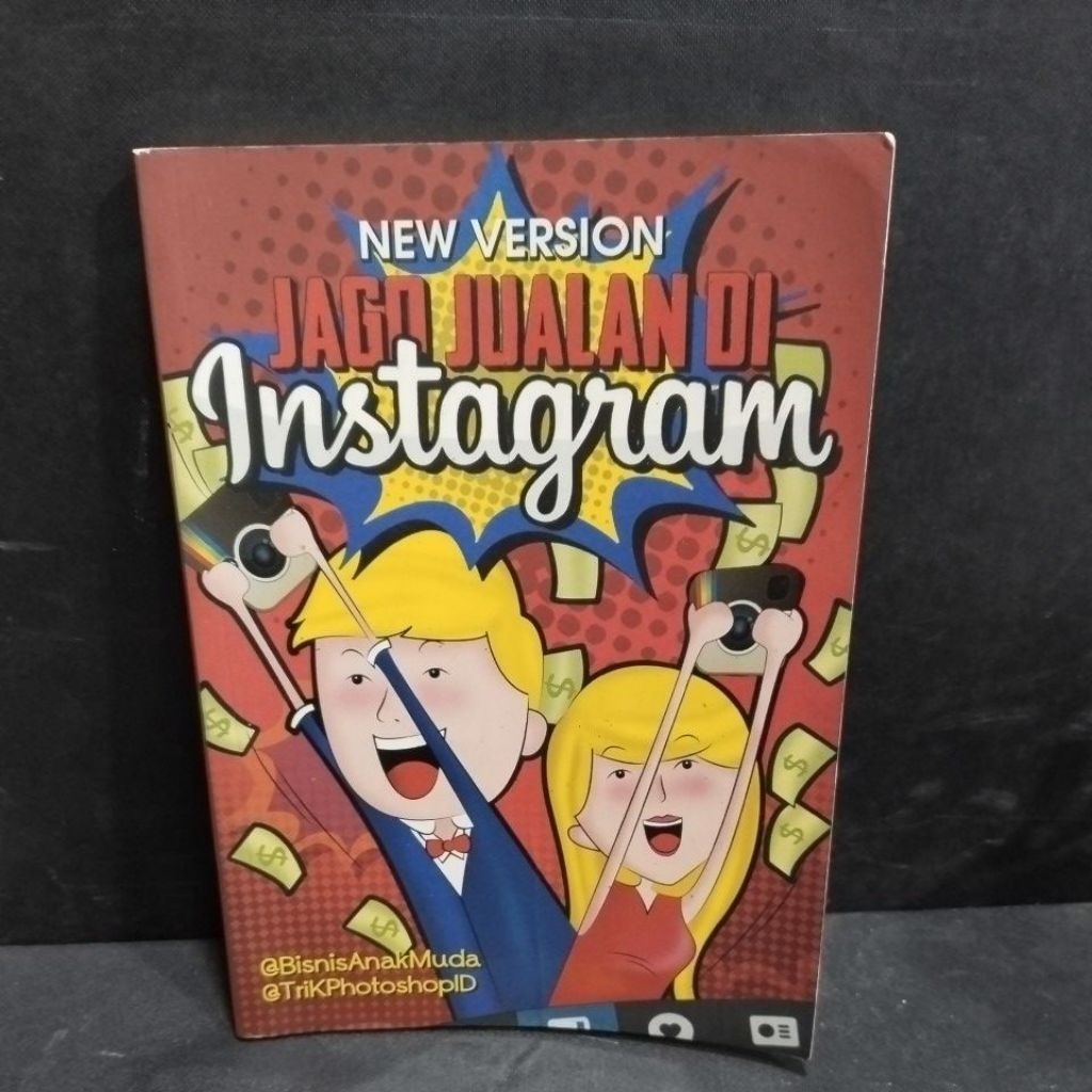 Buku original JAGO JUALAN INSTAGRAM