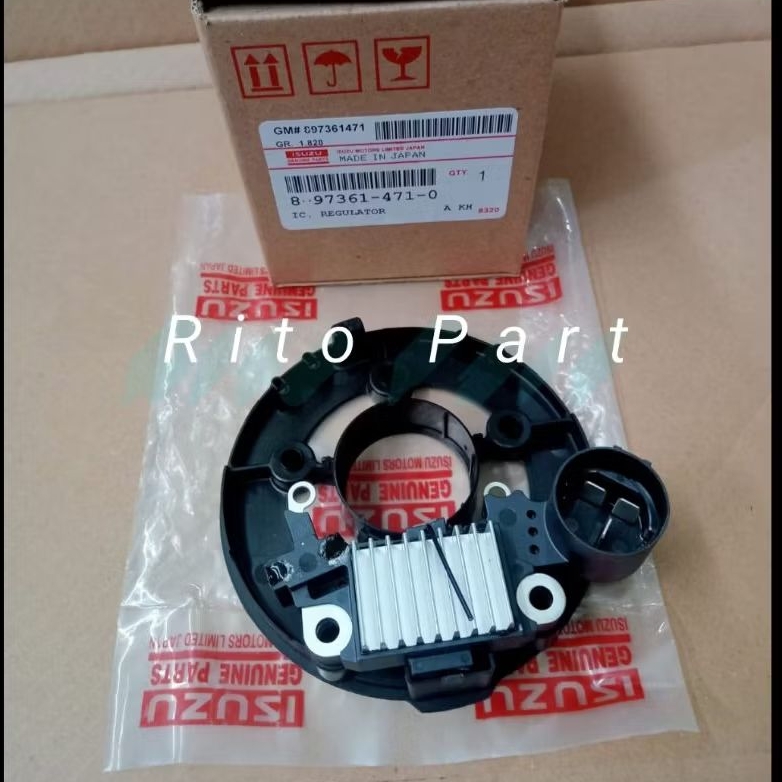IC regulator komplit IC alternator Isuzu traga lama 2015