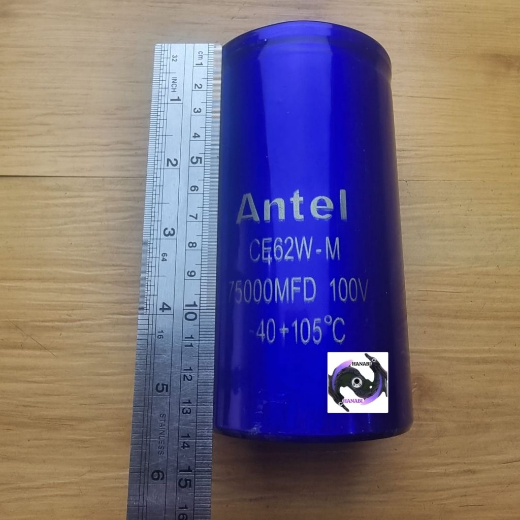 Elco 75000uf 100v Elko 75000 uf 100 volt ANTEL