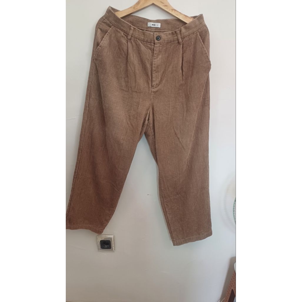 Preloved celana Jumbo, bahan cordoray lembut