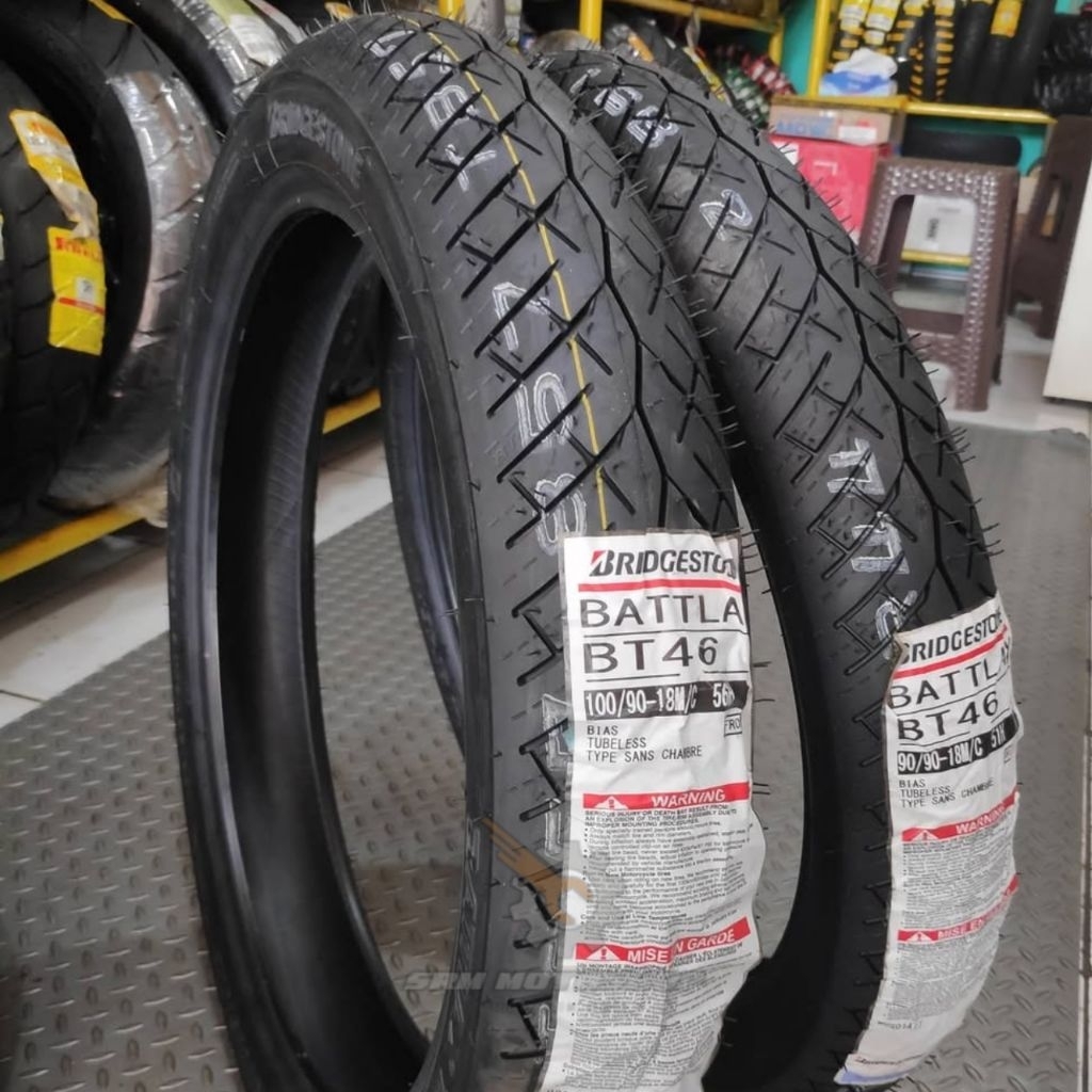 BAN BATTLAX BT46 RING 18 UK 90/90-18 & 100/90-19 TUBLES RX KING SERIES