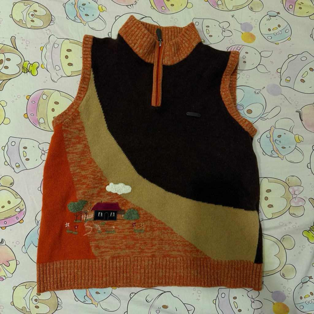 Preloved Crocodile Vest