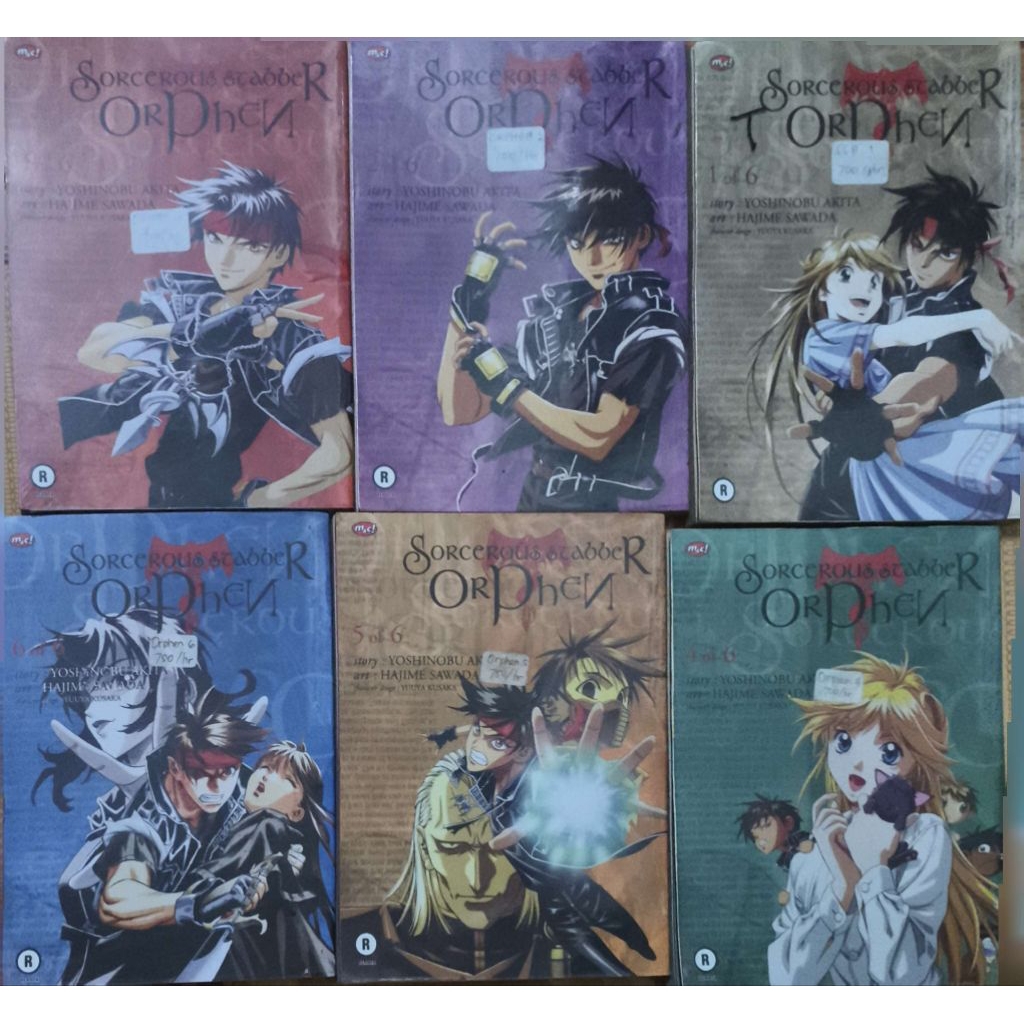 Komik Sorcerous Stabber Orphen Satu Set