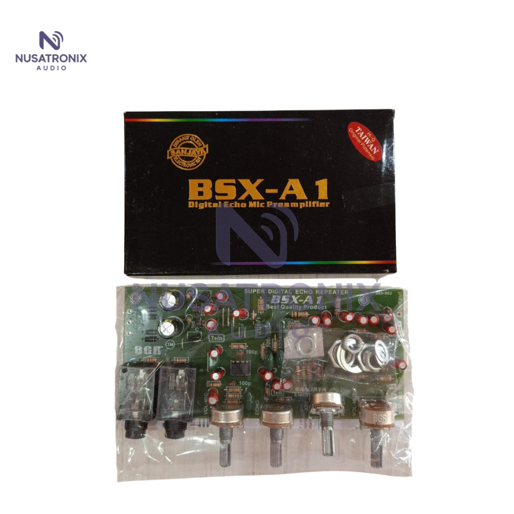 BSX-A1 BELL BGR PREAMP DIGITAL ECHO REPEATER MIC TONE CONTROL AMPLIFIER