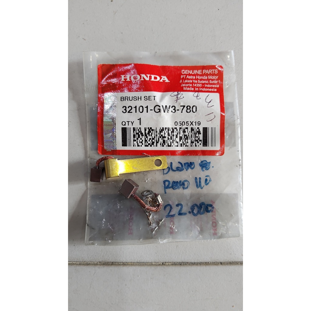 arang starter blade 110 revo 110 ori