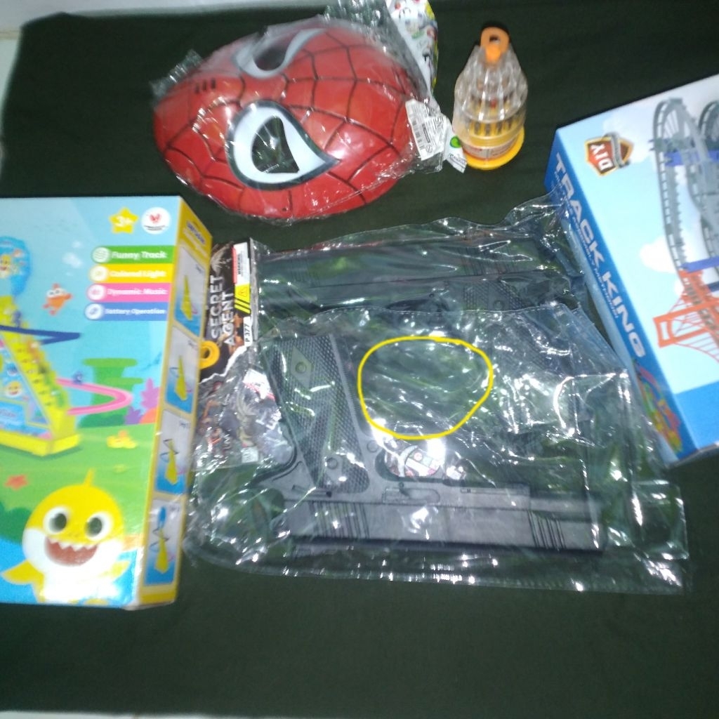 Mainan Anak Anak Secret Agent p377 hitam SNI