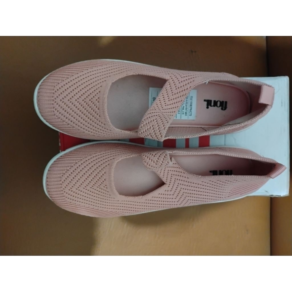 (NEW)maryjane flat shoes fioni payless sepatu wanita casual knit