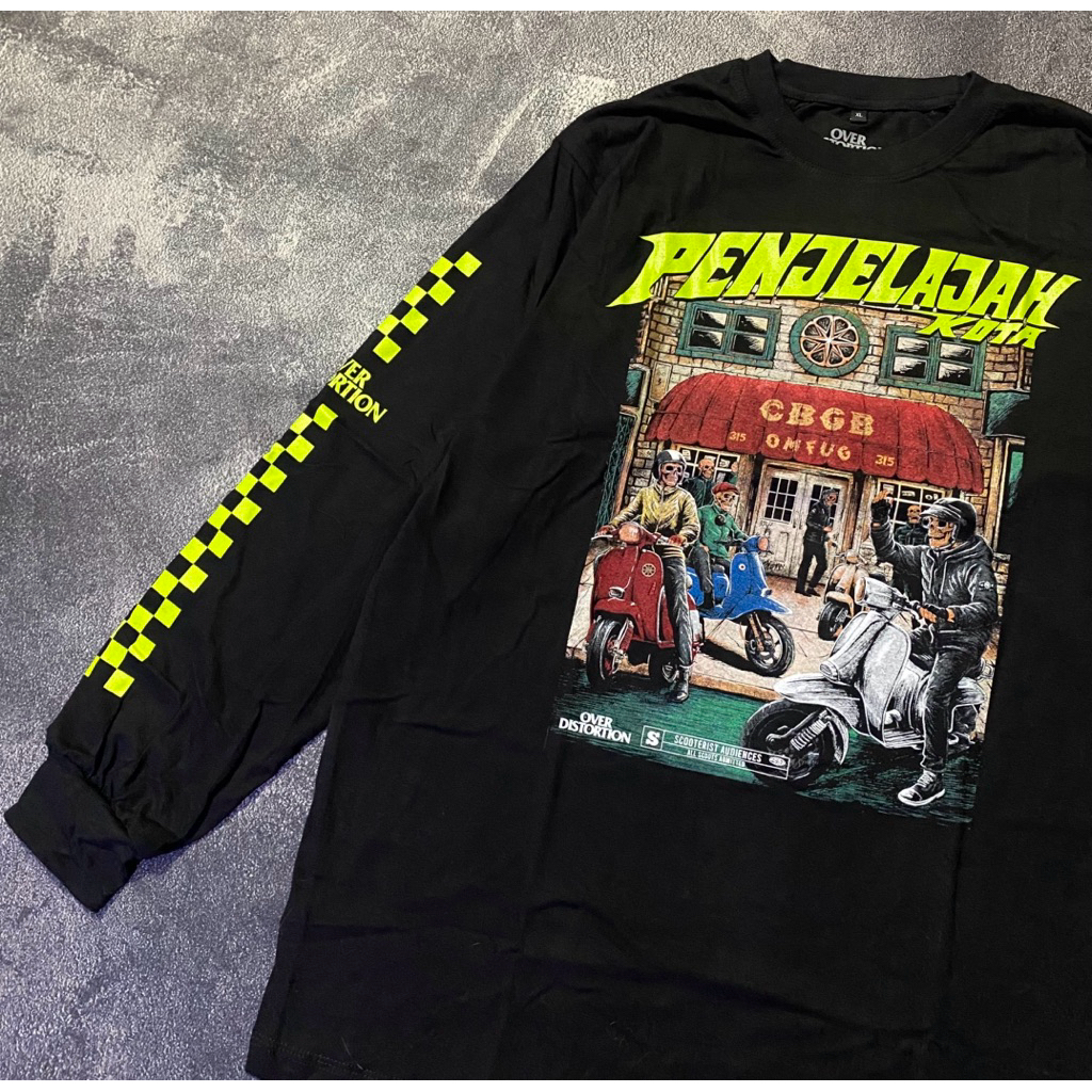 over distortion - penjelajah kota