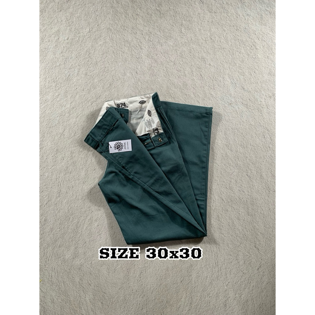 Celana Dickies 874 Original Fit - Lincoln Green