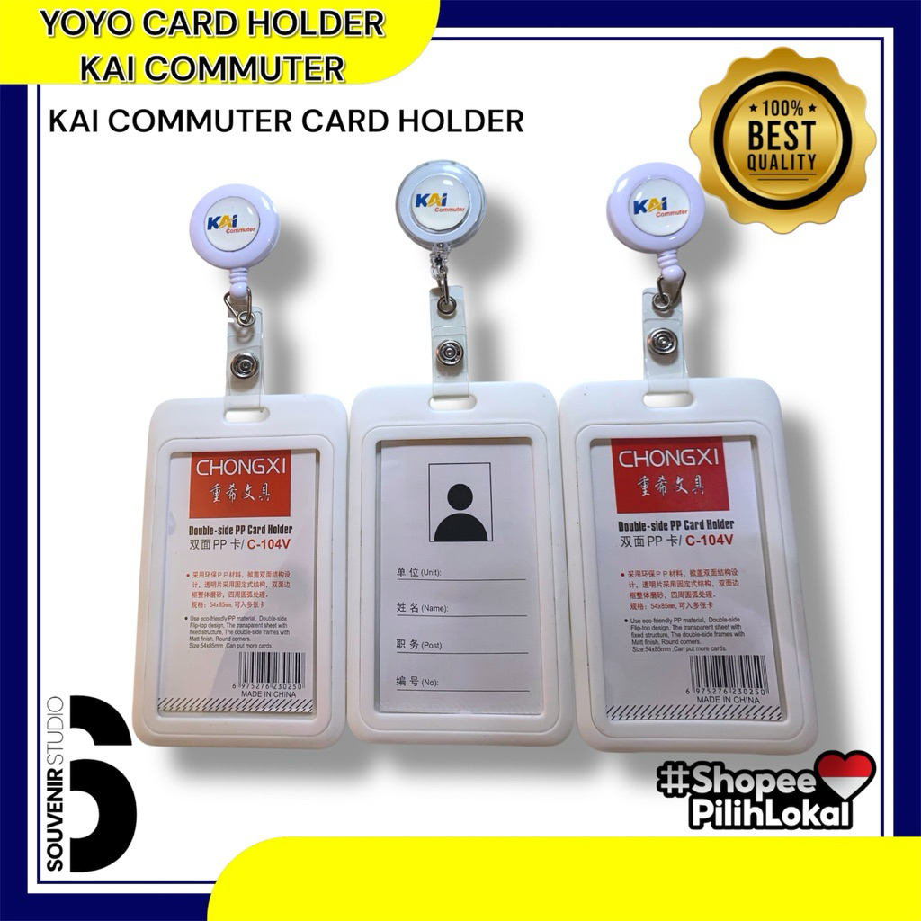 Yoyo dan cardholder logo KAI commuter