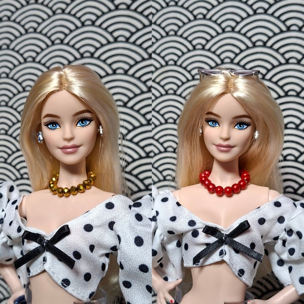 Kalung Boneka Barbie Gemerlap (Hanya kalung tanpa boneka)