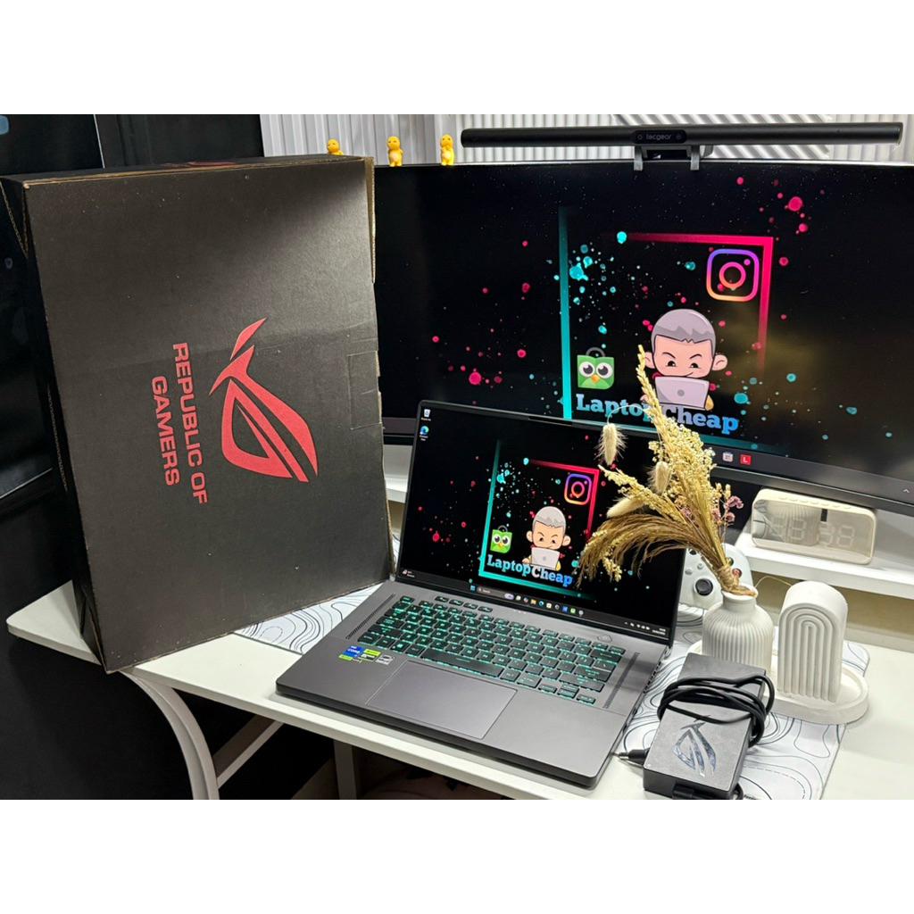 Asus ROG Zephyrus G16 i7 13620H RTX 4070 Ram 32GB Second Likenew