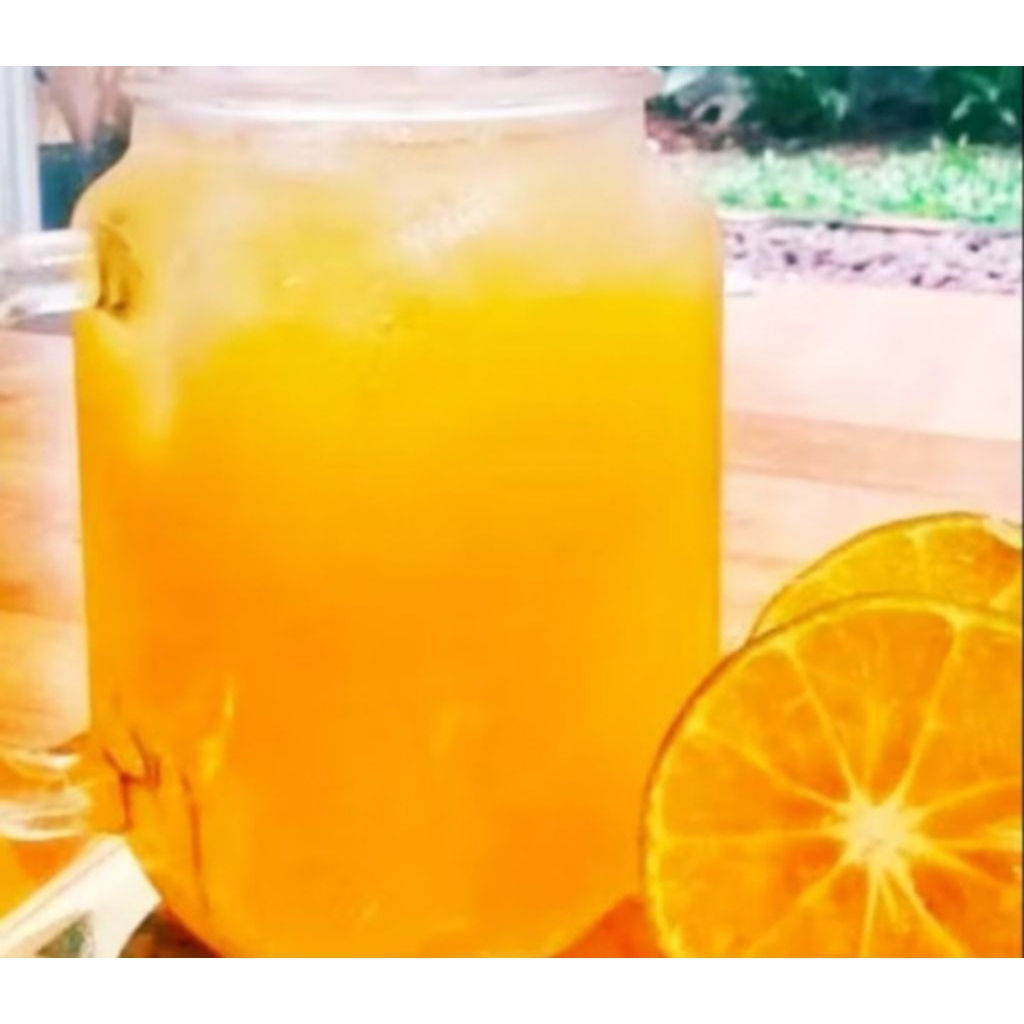 Jus jeruk fresh / orange jus tanpa es batu original