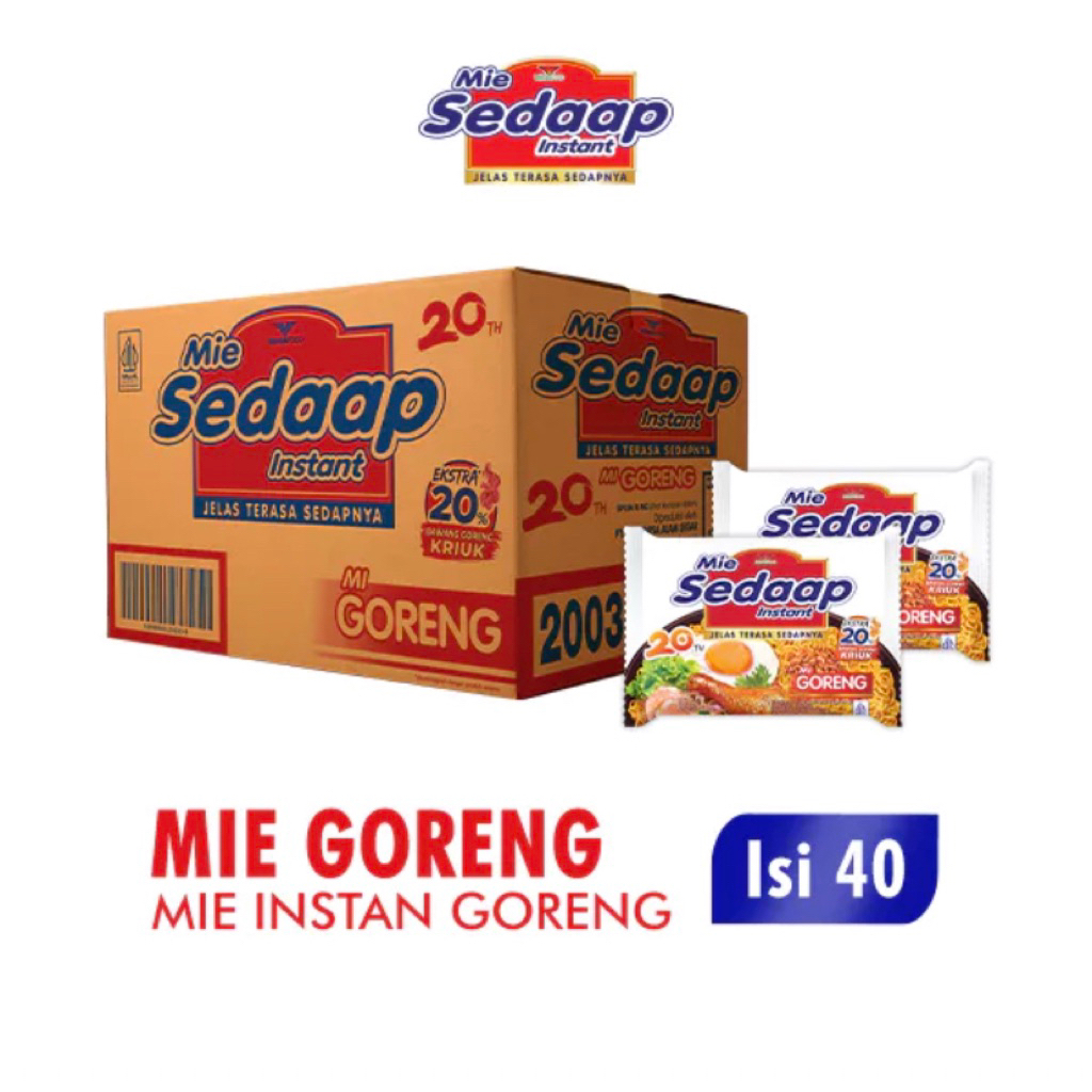 Mie sedap 1 karton