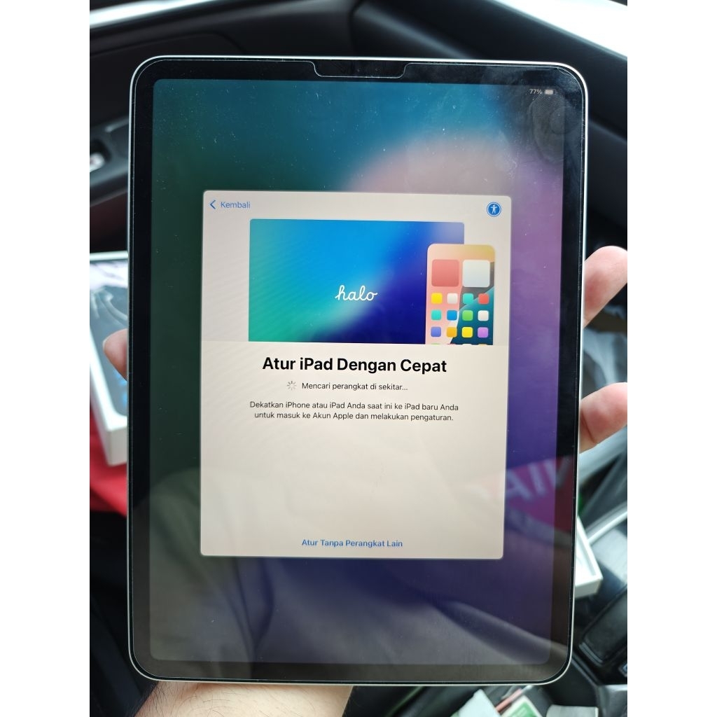 ipad pro 11 inci 2018 ex resmi 64gb silver fullset Ori mantap