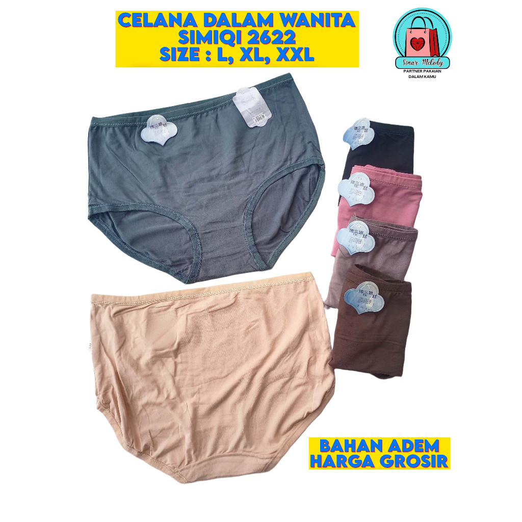 SIMIQI 2622 CD Wanita Polos Basic Bisa Grosir Premium Bagus