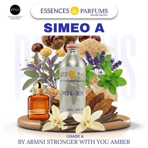 SIMEO A. INSPIRED ARMANYY STR*NGER WITH U AMBER - GRADE A BY ESSENCES & PARFUMS - ASLI 100%