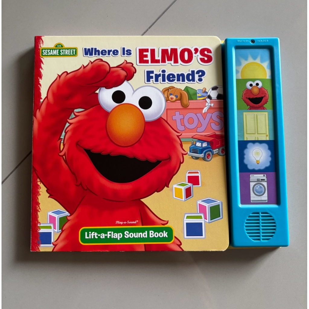 Elmo Sound book : Where is Elmo's Friend? / Favourite Nursery Rhymes