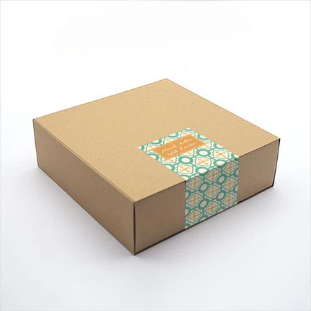 1 Pcs Stiker Hampers Lebaran Eid Mubarak